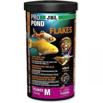 Hrana pesti iaz JBL ProPond Flakes M 0,13 kg