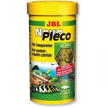 Hrana tablete pentru pesti erbivori JBL NovoPleco 100 ml