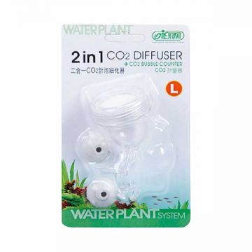 ISTA Difuzor CO2+numarator bule 2in1 Large