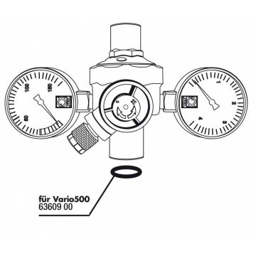 JBL O-Ring pentru reductor de presiune CO2 Vario 500 2