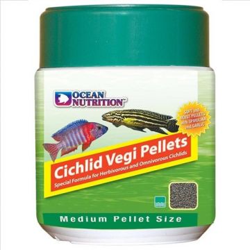 Ocean Nutrition Cichlid Vegi Pellets Medium 100 g