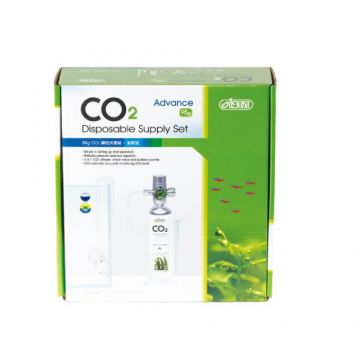 Set CO2 Advance, butelie 95gr, unica folosinta, reductor de presiune CO2, 1 manometru, difuzor 3in1