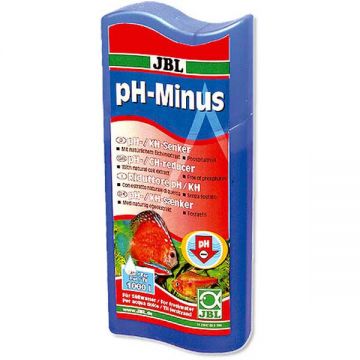 Solutie tratare apa JBL pH-Minus 250 ml pentru 1000l