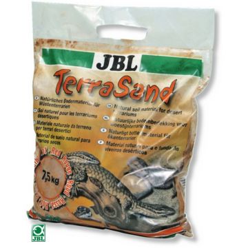 Substrat terariu JBL TerraSand natur-red 7.5 kg