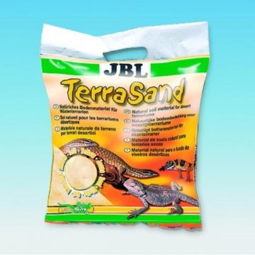 Substrat terariu JBL TerraSand natur-yellow 7,5 kg