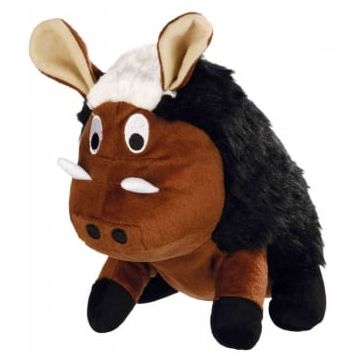 Trixie, jucărie mistreț câini, cu sunet original, pluș, 25cm, multicolor