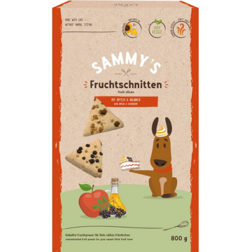 BOSCH SAMMY’S Fruit Slices Recompense pentru caini, felii de fructe 800 g