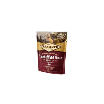 CARNILOVE Cat Sterilised cu miel și mistreț 400 gr