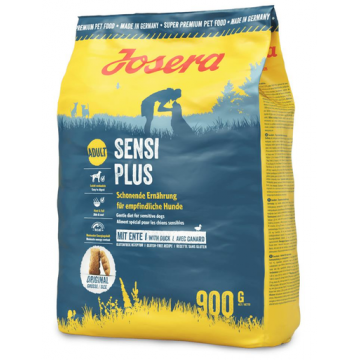 JOSERA SensiPlus Adult hrana uscata pentru caini sensibili, cu rata 900 g
