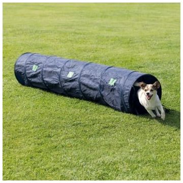 TRIXIE Agility Tunel, jucărie obstacol câini, 40cm x 2m, multicolor