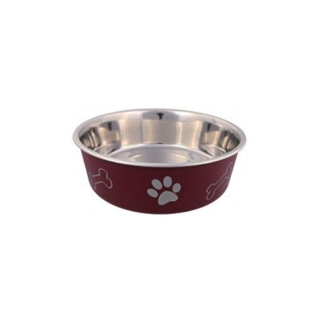 TRIXIE Bol metal cu înveliș din plastic 0.25 l/ 12 cm