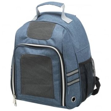 TRIXIE Dan, rucsac transport câini și pisici, XS-S(max. 6kg), poliester, deschidere frontală, cu curea de umăr, albastru, 36 x 44 x 26 cm
