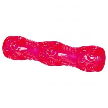 TRIXIE, jucărie baston câini, cu sunet, cauciuc termoplastic, 18cm, multicolor