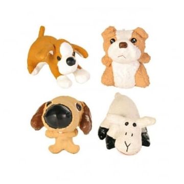 Trixie, jucărie câini, cu sunet, latex, 9-11cm, multicolor