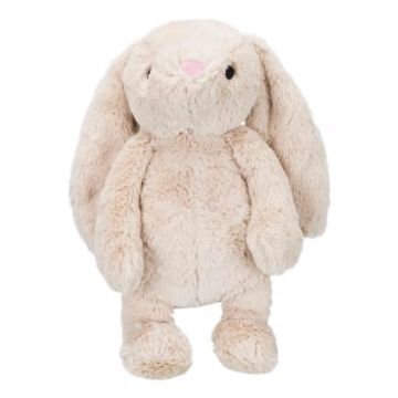 Trixie, jucărie iepure câini, cu sunet, pluș, 38cm, multicolor