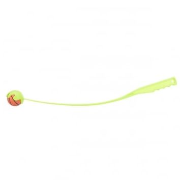 TRIXIE, jucărie lansator minge câini, plastic, 70cm x 6cm, multicolor