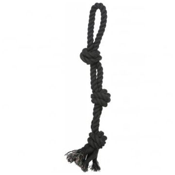 TRIXIE, jucărie mâner din sfoară cu noduri câini, 60cm, multicolor