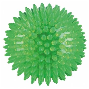 TRIXIE, jucărie minge arici plutitoare câini, cauciuc termoplastic, 8cm, multicolor