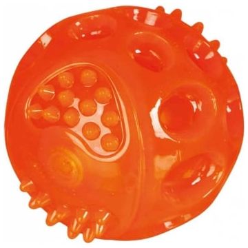 TRIXIE, jucărie minge câini, cauciuc termoplastic, 5,5cm, multicolor