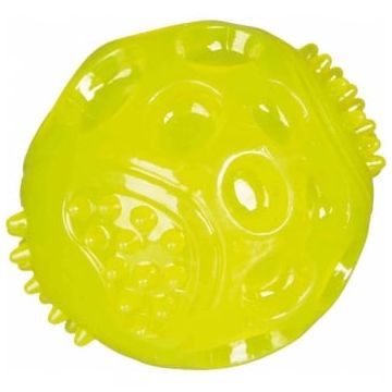 TRIXIE, jucărie minge câini, cauciuc termoplastic, 7cm, multicolor