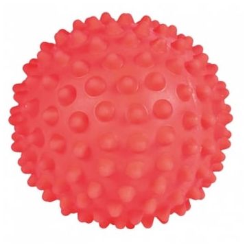 TRIXIE, jucărie minge cu țepi câini, vinil, 16cm, multicolor