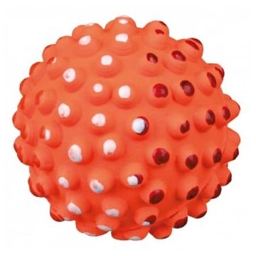 Trixie, jucărie minge plutitoare cu țepi câini, 7cm, multicolor