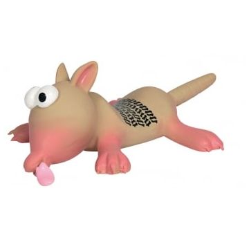 Trixie, jucărie șobolan câini, cu sunet, latex, 22cm, multicolor