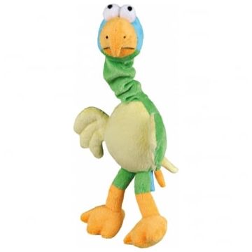 Trixie, jucărie pasăre câini, cu voce, pluș, 30cm, multicolor