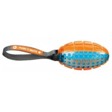 Trixie, jucărie rugby tpr câini, cauciuc, 27-12cm, multicolor
