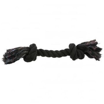 TRIXIE, jucărie sfoară cu 2 noduri câini, 37cm, multicolor