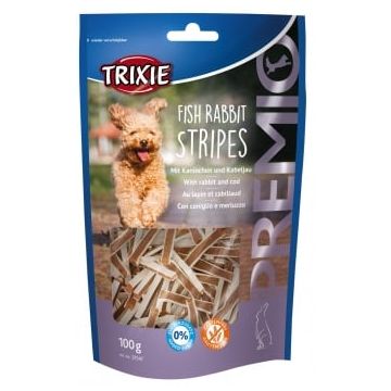 Trixie Premio Fasii cu Carne de Iepure si Cod, 100 g