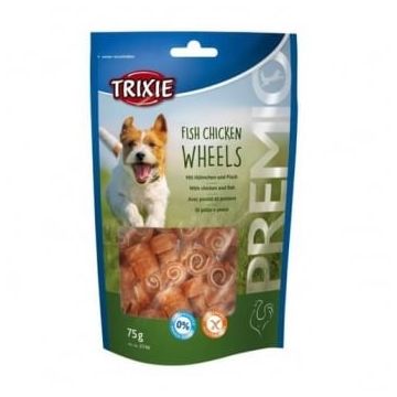 Trixie Premio Rondele Rulada cu Pui si Peste, 75 g