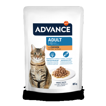 Advance Cat Wet Adult Pui, 85 g