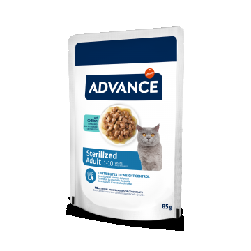 Advance Cat Wet Sterilized Cod, 85 g