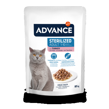 Advance Cat Wet Sterilized Curcan, 85 g