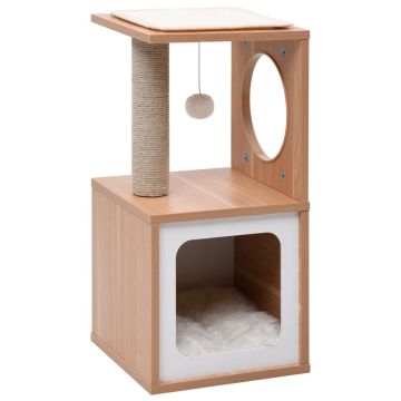 Ansamblu pentru pisici covoraș din funie de sisal 60 cm ieftin