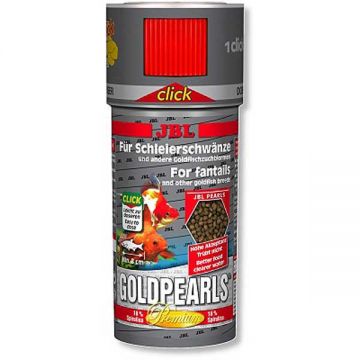 Hrana pesti acvariu JBL GoldPearls (Click) 250ml