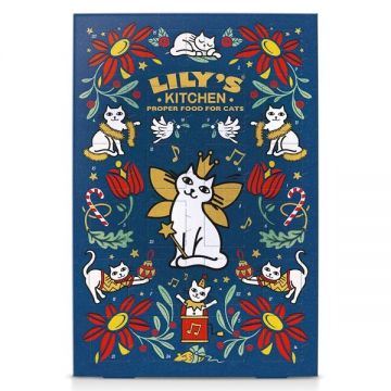 Lily's Kitchen Cat Christmas Advent Calendar, 42 g de firma originala