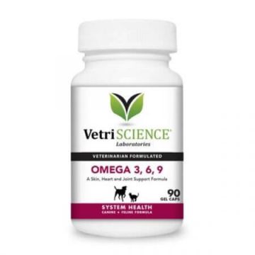 Omega 3-6-9 pentru caini si pisici, 30 capsule cu gel, Vetri Science