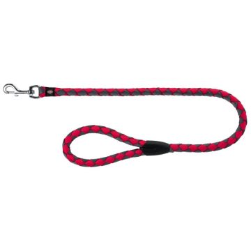 Trixie Lesa Coarda 1 m/12 mm Fuchsia-Gri