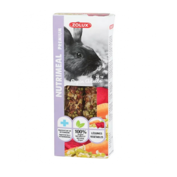 ZOLUX NUTRIMEAL 3 Baton cu legume pentru iepure 115g