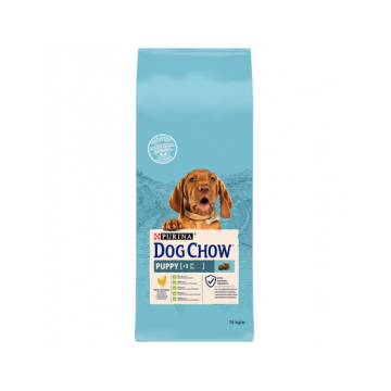 PURINA Dog Chow Puppy hrana uscata caini juniori, cu pui 14 kg