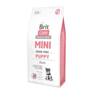 BRIT Care Mini Puppy, XS-S, Miel, hrană uscată fără cereale câini junior, 7kg
