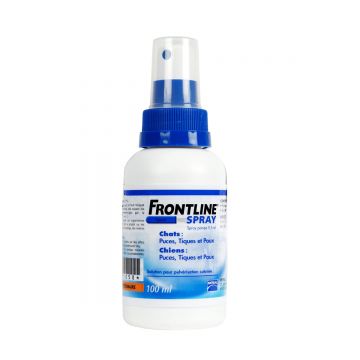 FRONTLINE Spray, soluție antiparazitară, câini si pisici, 100 ml FRONTLINE Spray, soluție antiparazitară, câini si pisici, 100 ml