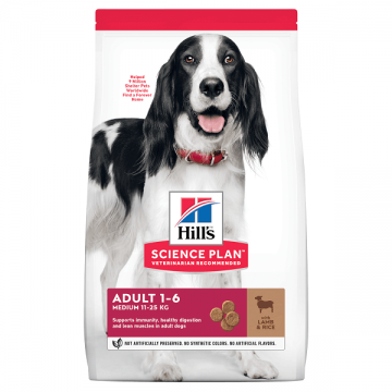 Hill's SP Canine Adult Medium Lamb&Rice, 2.5 Kg