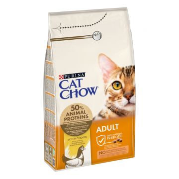 PURINA Cat Chow Adult, Pui, hrană uscată pentru pisici, 1.5kg
