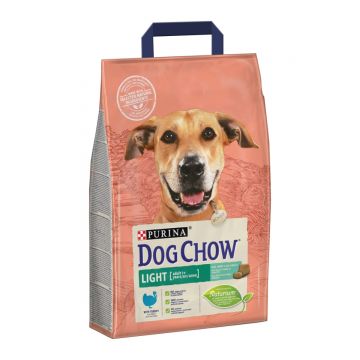 PURINA Dog Chow Adult Light, Curcan, hrană uscată câini, managementul greutății, 2.5kg