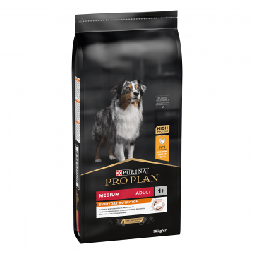 PURINA Pro Plan Adult M, Pui, hrană uscată câini, 14kg