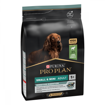 PURINA Pro Plan Sensitive Digestion Adult XS-S, Miel, hrană uscată câini, sensibilități digestive, 3kg