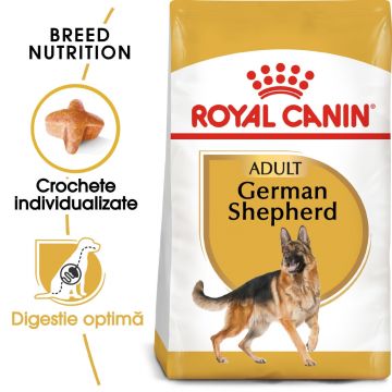 Royal Canin German Shepherd Adult, hrană uscată câini, Ciobănesc German, 3kg